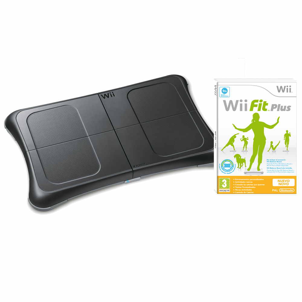 Wii Fit Plus   Balance Board Negra Wii